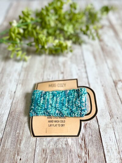 Knitting pattern: Chevron Mug Cozy – DIGITAL DOWNLOAD