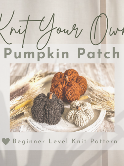 Knitting pattern: Easy Pumpkin Knitting Pattern – DIGITAL DOWNLOAD