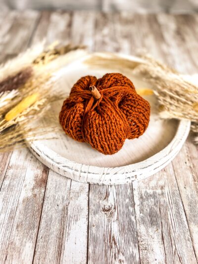 Knitting pattern: Easy Pumpkin Knitting Pattern – DIGITAL DOWNLOAD