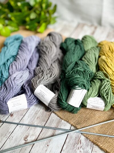 Virginia grown cotton yarn, DK weight