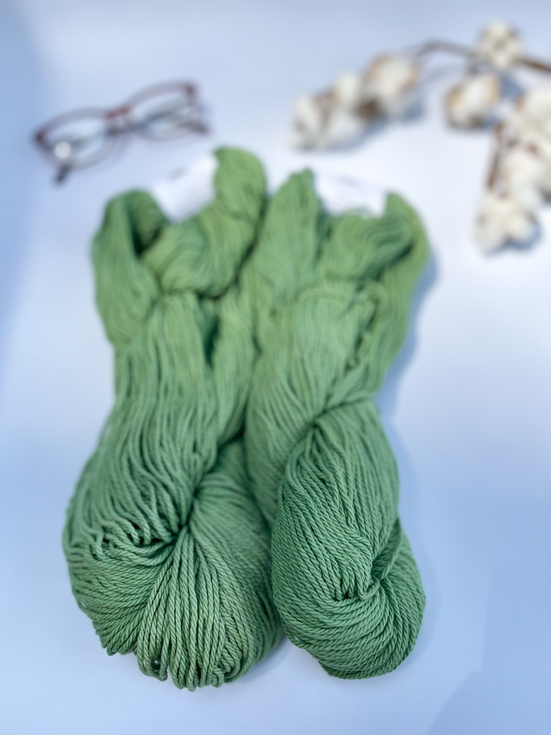 Virginia grown cotton yarn, DK weight - Image 7